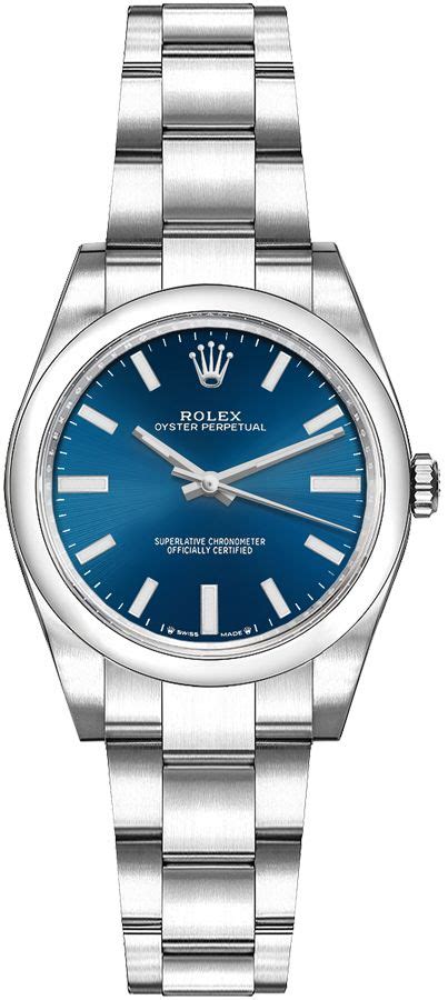 rolex femme cadran bleu|montre rolex pour femme.